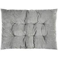 Bodenkissen Sina - Silberfarben, MODERN, Textil (70/100cm) - Luca Bessoni