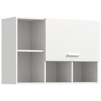 Hängeschrank Free Weiß B: 95cm - Weiß, Basics, Holzwerkstoff (95/64/34cm) - MID.YOU