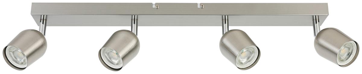 BODOVÉ SVÍTIDLO ERNESTINE - barvy chromu/barvy niklu, Romantický / Rustikální, kov/plast (56/7,5/14cm) - Mömax