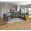 Wohnlandschaft in L-Form Queenline A 257x266 cm - Silberfarben/Schwarz, KONVENTIONELL, Holz/Holzwerkstoff (257/266cm) - James Wood Wohnlandschaft in L-Form Queenline A 257x266 cm - Silberfarben/Schwarz, KONVENTIONELL, Holz/Holzwerkstoff (257/266cm) - James Wood