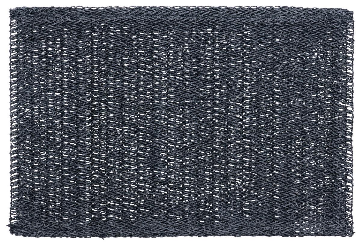 Étkezőalátét Meike Kb. 30/45cm - fekete, Modern, textil/papír (30/45cm) - Luca Bessoni