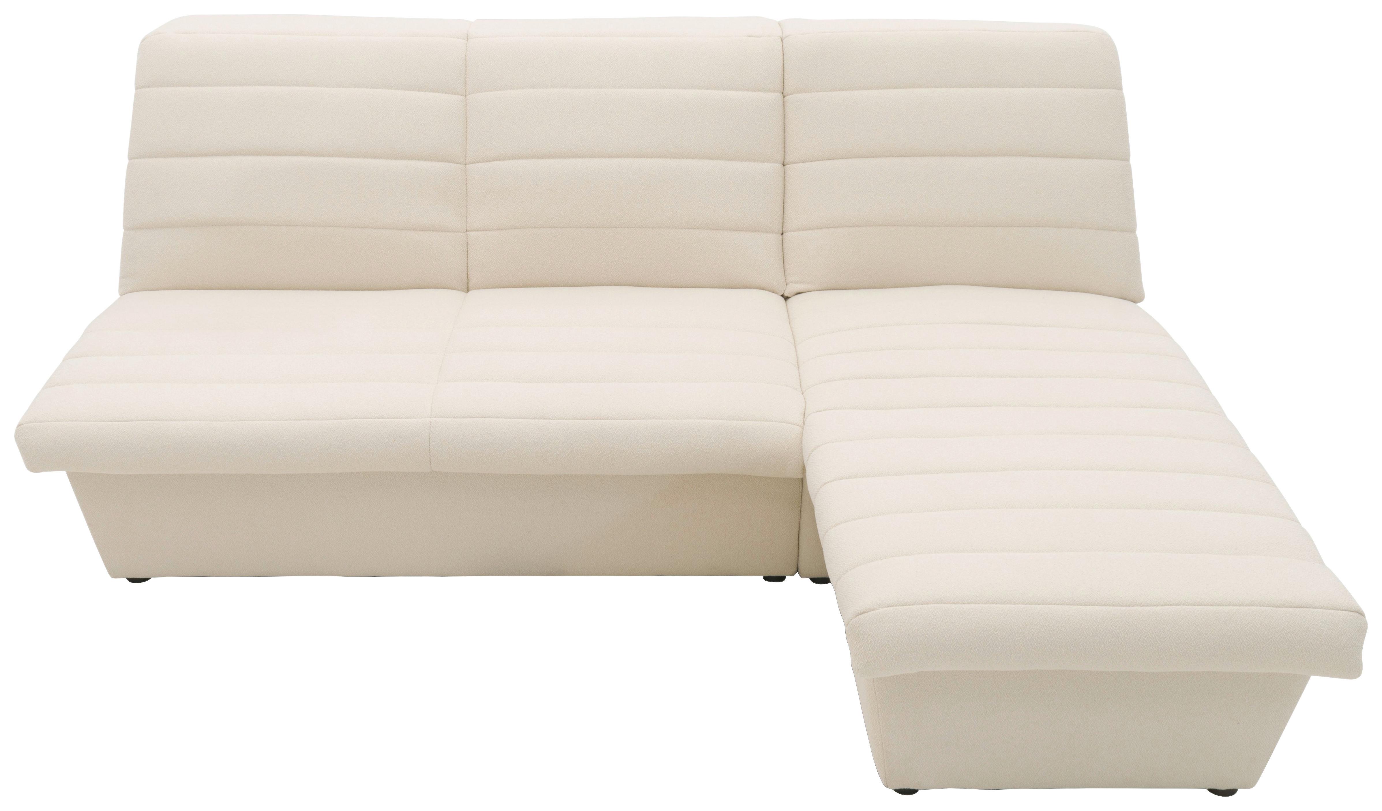 Ecksofa Looks Viii - Ecru/Schwarz, Design, Textil (214/168cm) - LOOKS by W.Joop