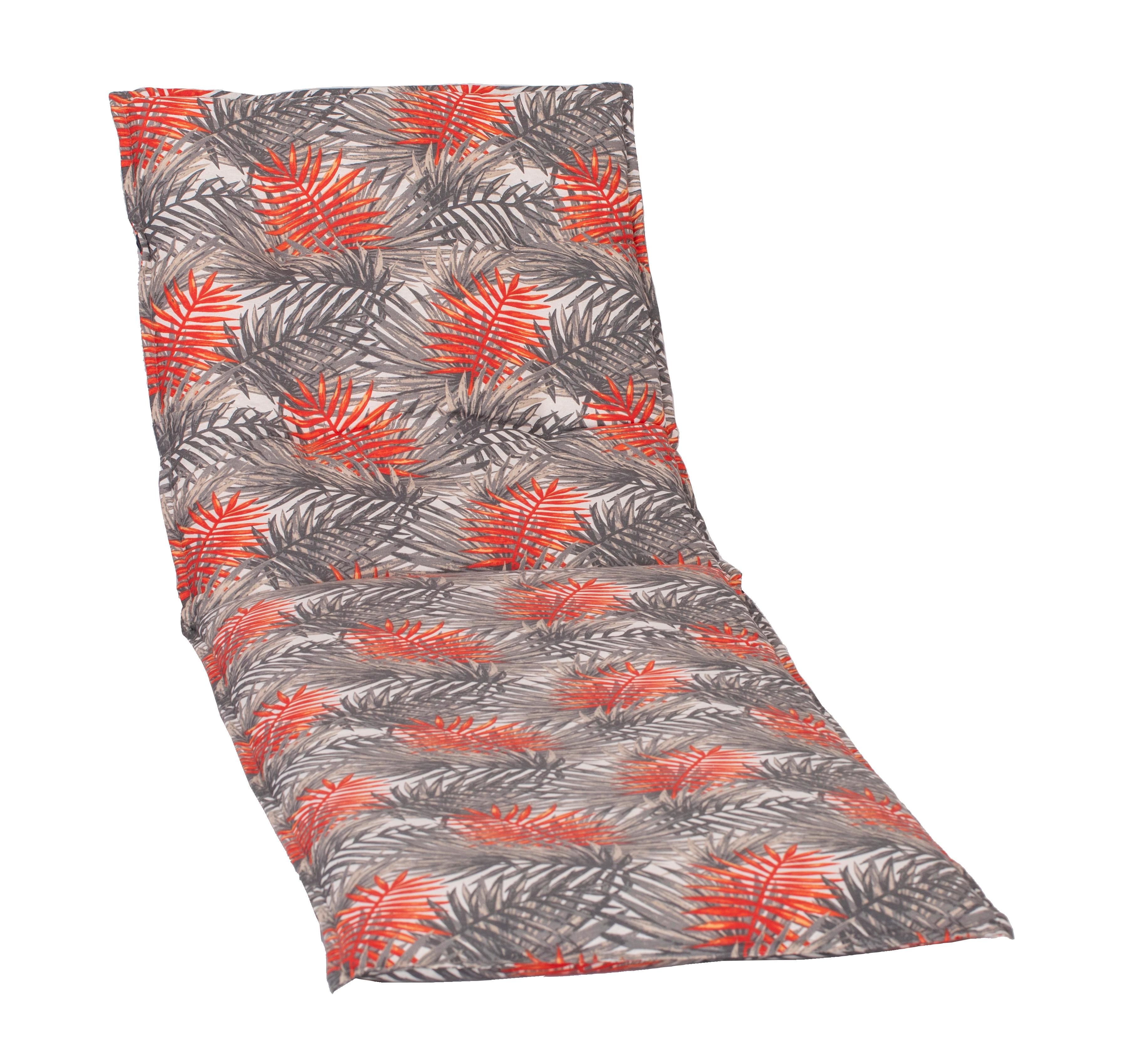 Auflage für Liege Biel 193x60x6 cm Grau - Grau, Basics, Textil (193/60/6cm) - Gardenson