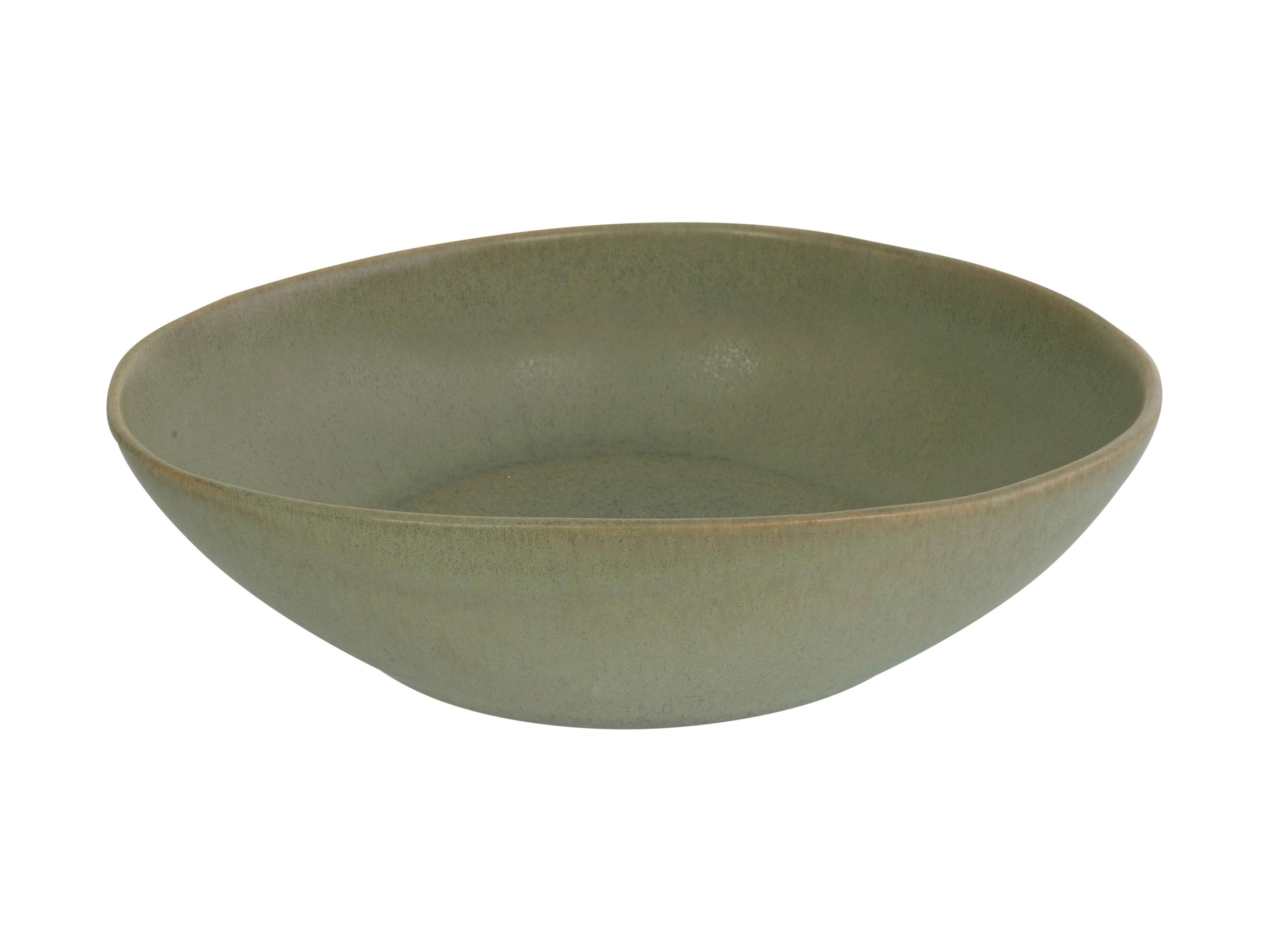 Misa Na Šalát Gourmet - M - tmavozelená, Moderný, keramika (26,5/21/9cm) - Premium Living