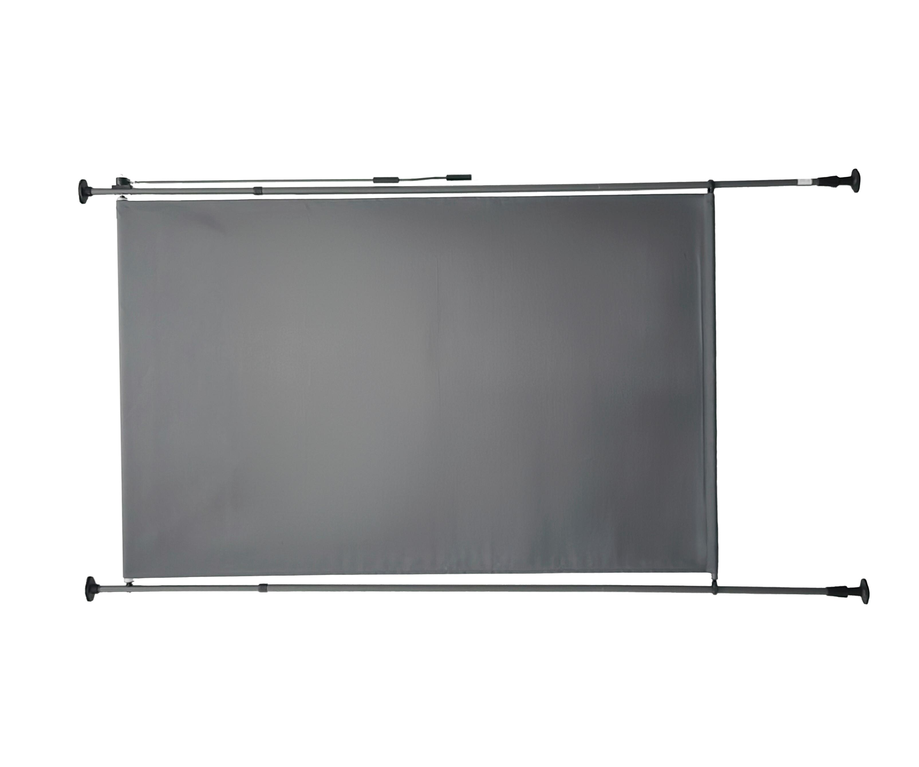 Sichtschutz Anthrazit 120x316x 270 cm, mit Endhülsen - Anthrazit, Basics, Kunststoff/Metall (120/316/270cm)