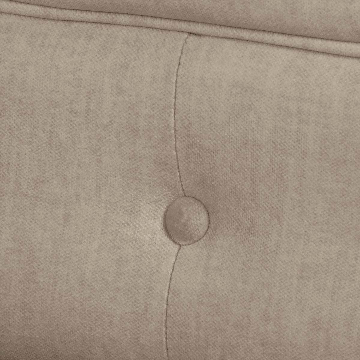 Schlafsofa Laura Taupe, B: 218cm - Taupe/Braun, Design, Textil (218/74/91cm) - P & B