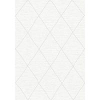 TKANÝ KOBEREC ADJER 4 - alabastrová/svetlosivá, Modern, textil (190/290cm) - Mömax