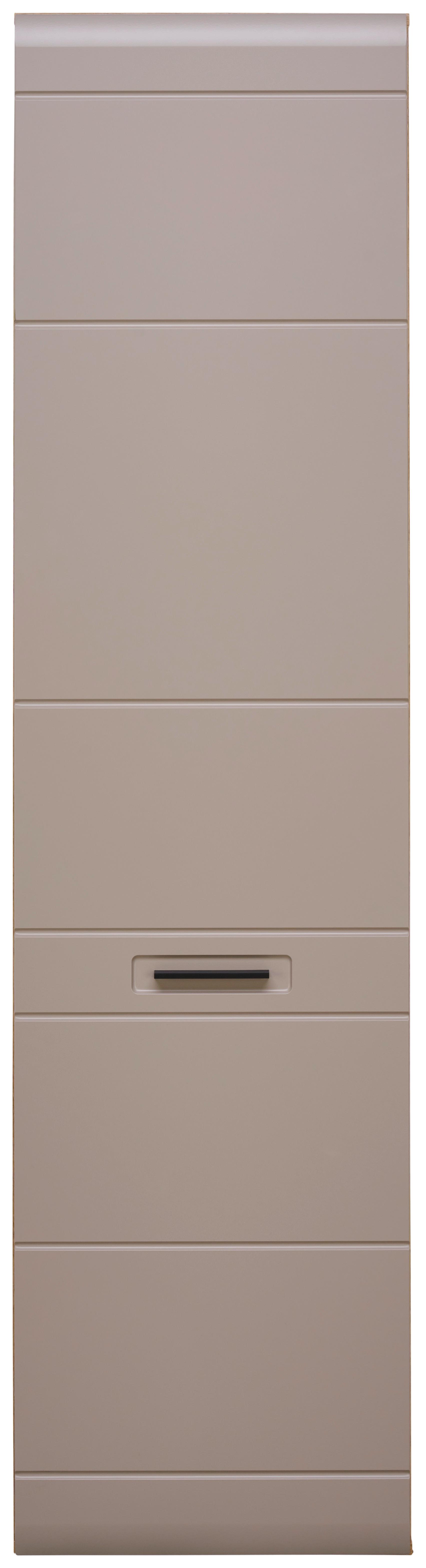 Garderobenschrank Auris Eichefarben B: 52 Cm - Eichefarben/Grau, MODERN (52/204,2/37,1cm) - Luca Bessoni