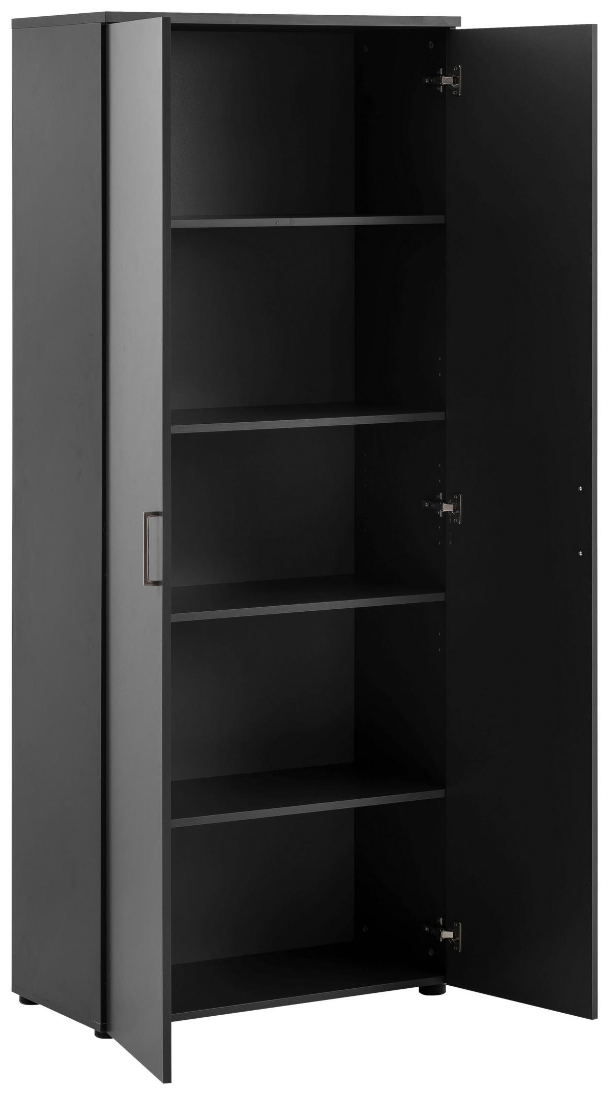 Aktenschrank Set H800t2 - Anthrazit, MODERN, Holzwerkstoff (80,2/199,7/41cm) - MID.YOU