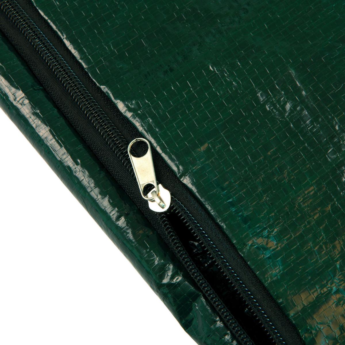 Schutzplane Grün Schutz+transportsack - Grün, Basics, Kunststoff (120/70/170cm)