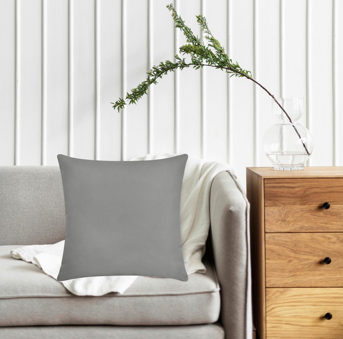 Outdoor-Kissen Ibiza - Anthrazit, MODERN, Textil (45/45cm) - Luca Bessoni