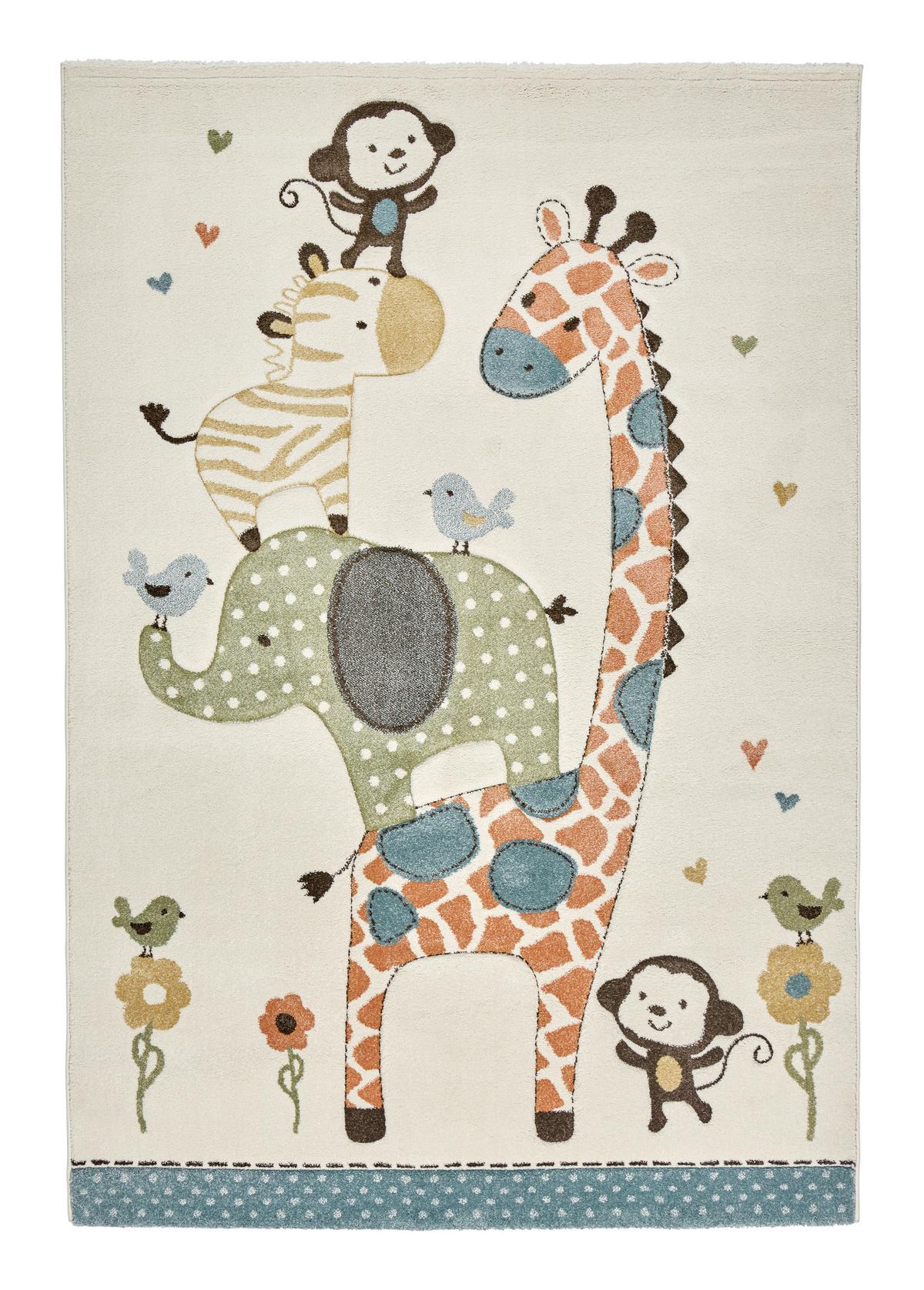 DĚTSKÝ KOBEREC Moritz, 120/170cm, krémová - krémová, textil (120/170cm) - Mömax