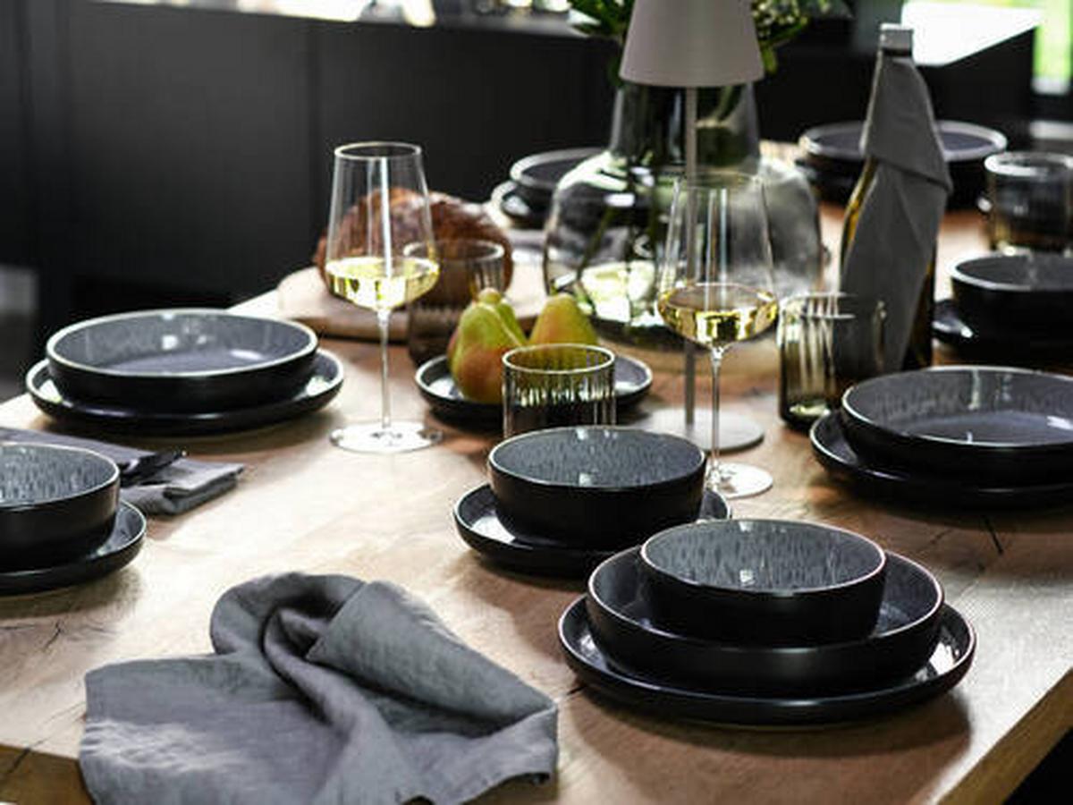 Müslischalenset 21523 Nordic Fjord Frost - Hellgrau, Trend, Keramik - Creatable