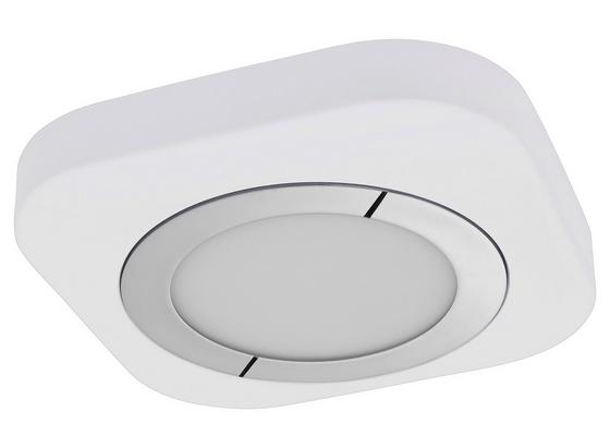 LED-Deckenleuchte Puyo - Chromfarben/Weiß, MODERN, Kunststoff/Metall (23/23/4cm) LED-Deckenleuchte Puyo - Chromfarben/Weiß, MODERN, Kunststoff/Metall (23/23/4cm)