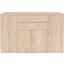 Kommode Trio Typ 03 B:152cm San Remo Eiche Hell/ Dekor - Eichefarben/Grau, MODERN, Holzwerkstoff (152/107/50cm) Kommode Trio Typ 03 B:152cm San Remo Eiche Hell/ Dekor - Eichefarben/Grau, MODERN, Holzwerkstoff (152/107/50cm)