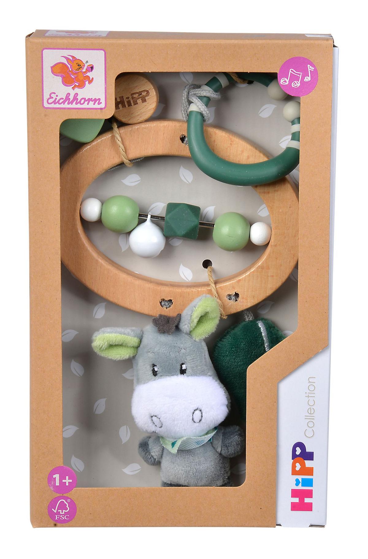 Baby HiPP Hängemobile ab den ersten Lebensmonaten - Basics, Holz/Kunststoff (4/14,50/24cm) - Simba