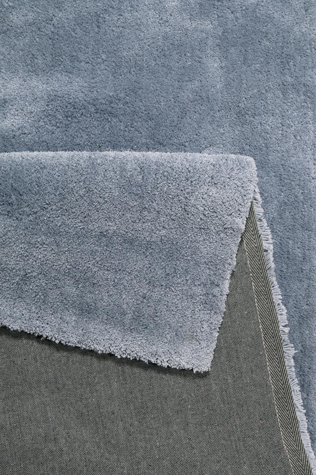 Hochflor Teppich Blau/Grau Relaxx 120x170 cm - Blau/Grau, Basics, Textil (120/170cm) - Esprit