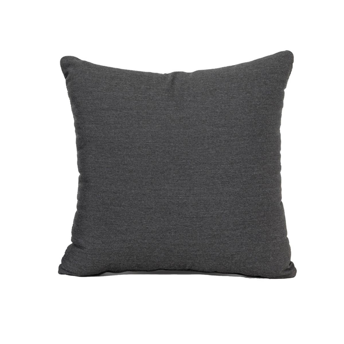 OUTDOOR-KISSEN LINE - Anthrazit, MODERN, Textil (45/45cm) - Gardenson