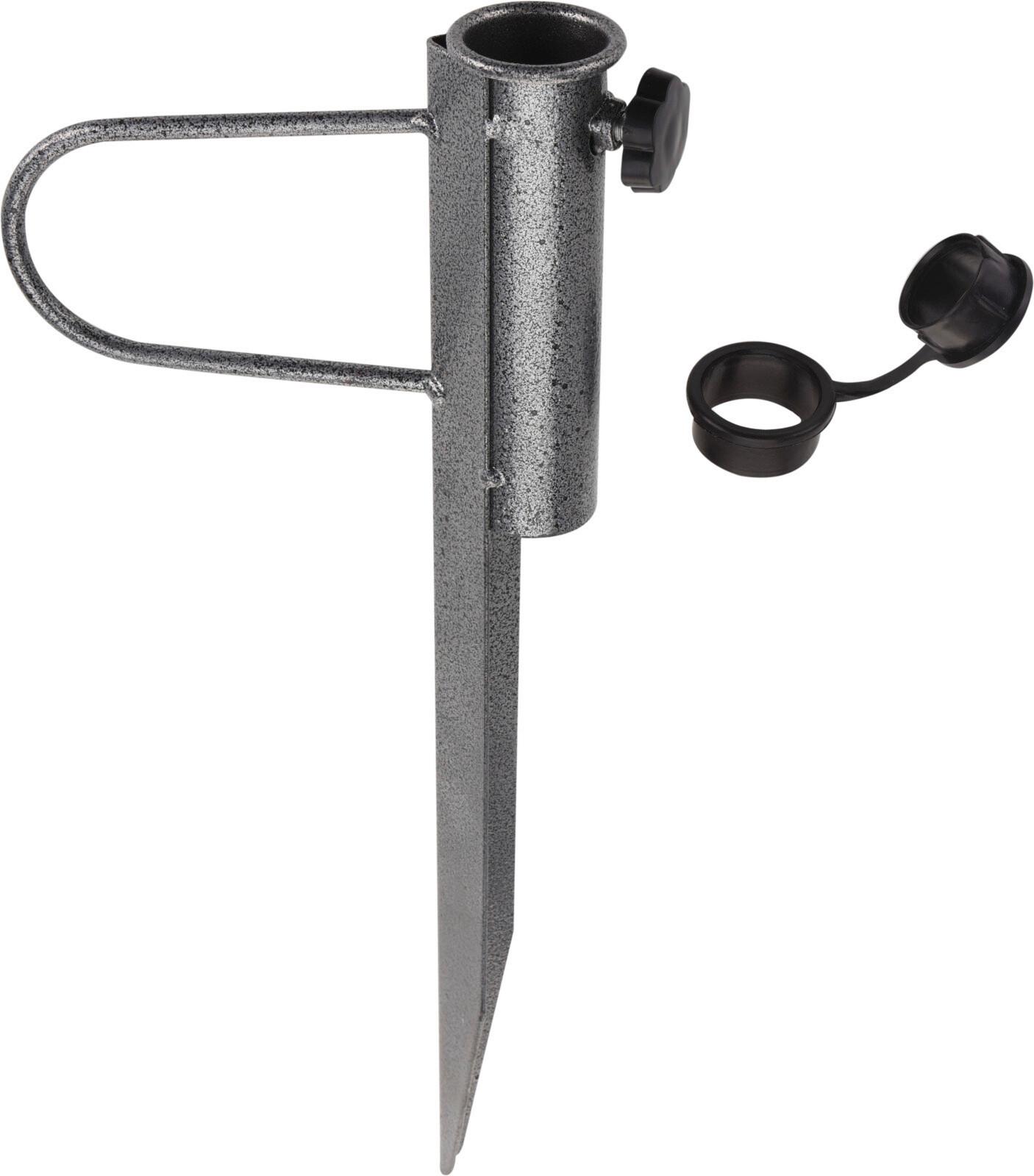 Schirmständer Dv8100480 - Dunkelgrau, Basics, Metall (4,6/41,5/20,0cm)