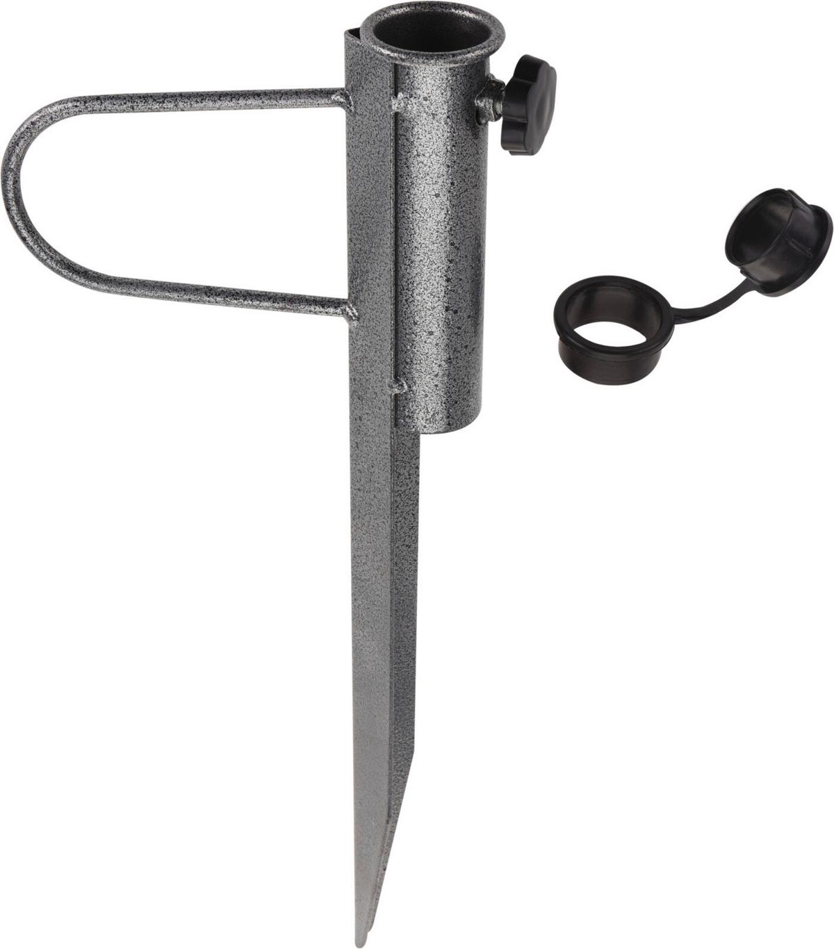 Schirmständer Dv8100480 - Dunkelgrau, Basics, Metall (4,6/41,5/20,0cm)