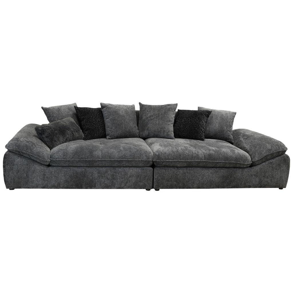 Bigsofa Diun Chenille Anthrazit,s:310x124cm