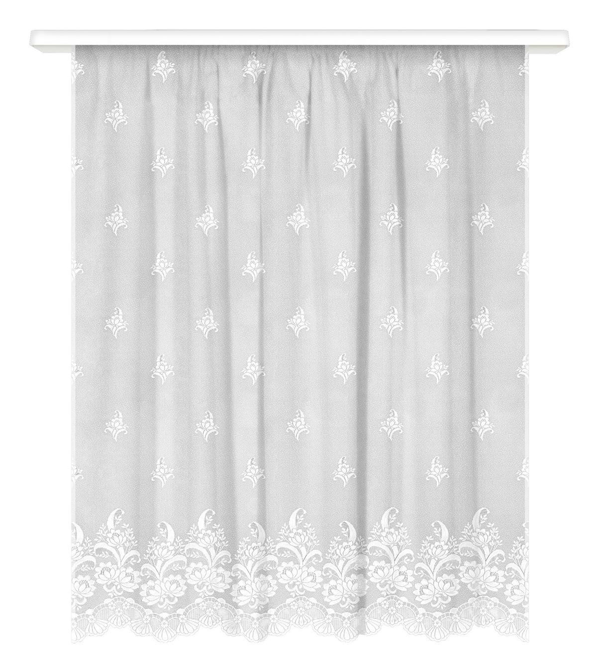 Store Andrea - Weiß, KONVENTIONELL, Textil (300/175cm) - Ondega