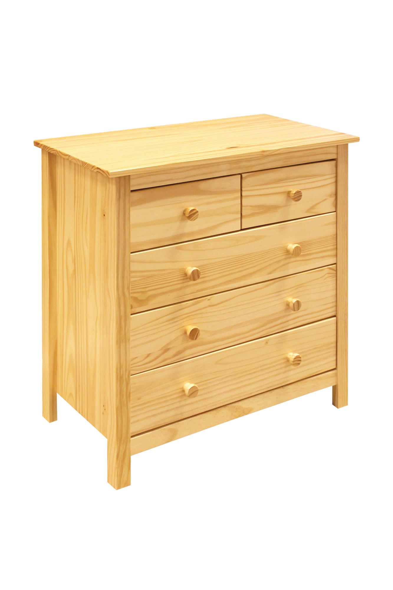 Kommode Naturfarben B: 79cm - Naturfarben, Natur, Holz (79/80/40cm) - Livetastic