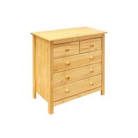 Kommode Naturfarben B: 79cm - Naturfarben, Natur, Holz (79/80/40cm) - Livetastic