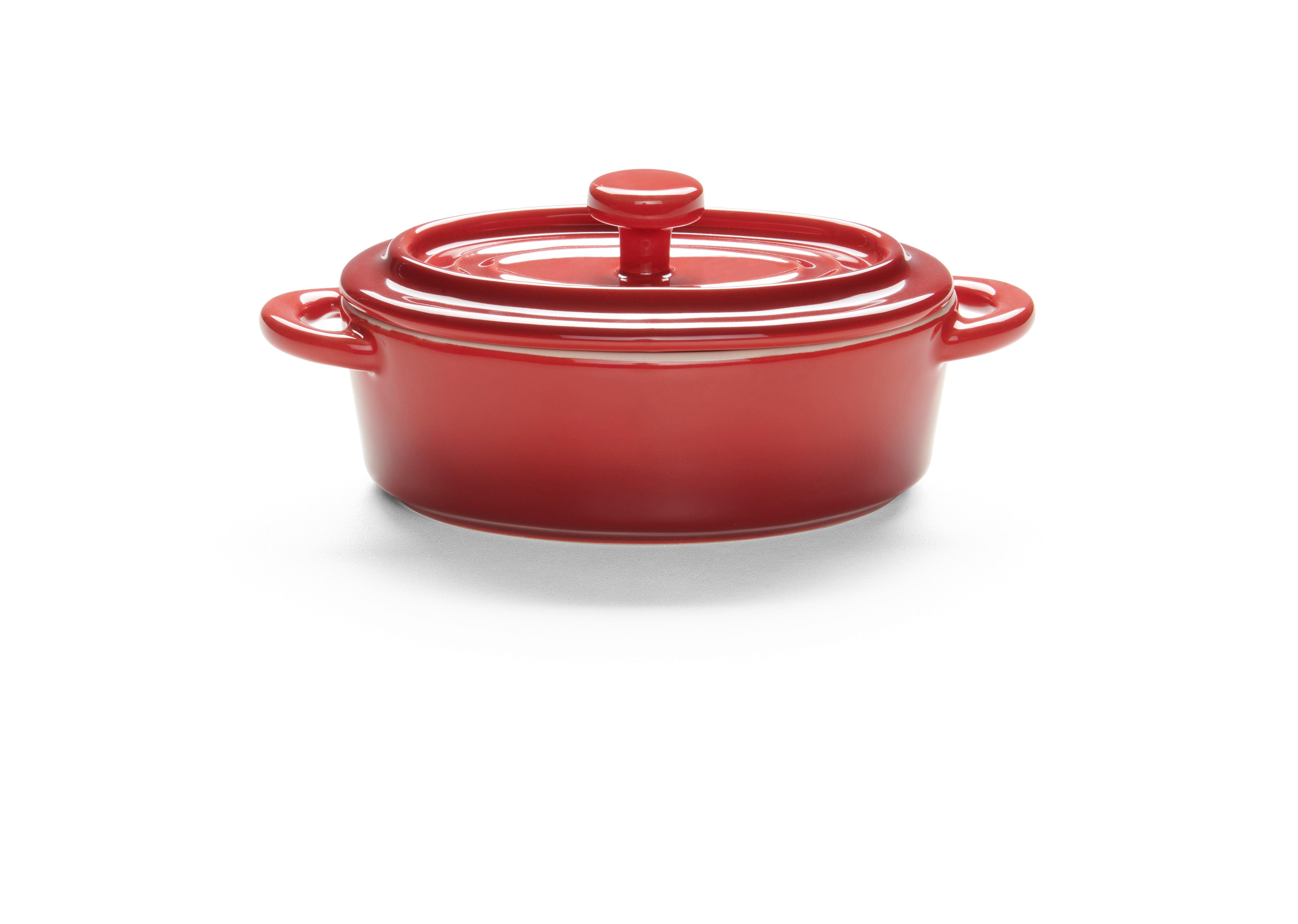 Sada zapekacích mís ELISA - 2PCS - červená, Konventionell, keramika (14,7/6,7/11,6cm) - Modern Living