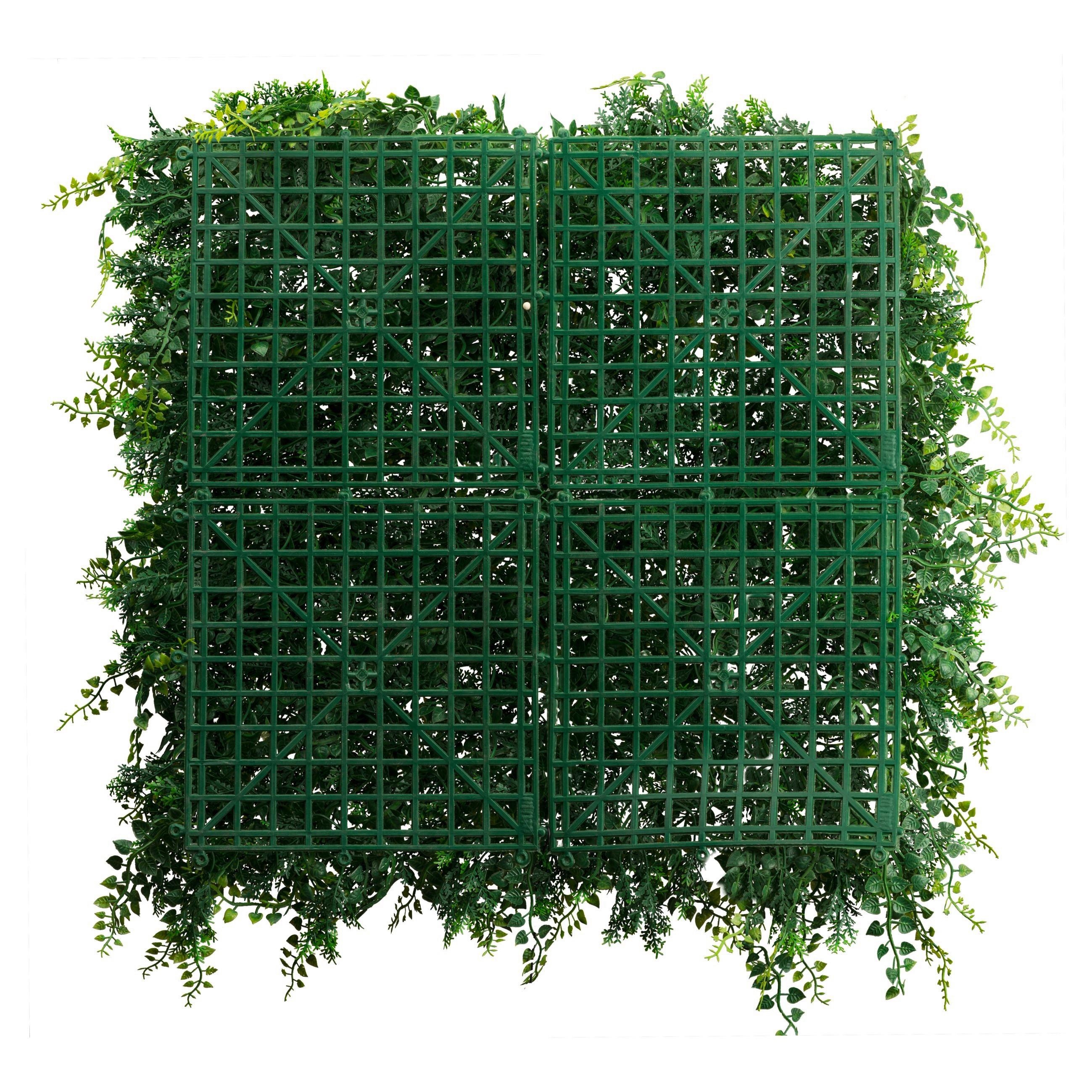 Umělá rostlina FARNMATTE - zelená, Lifestyle, plast (50/50/7cm) - Modern Living