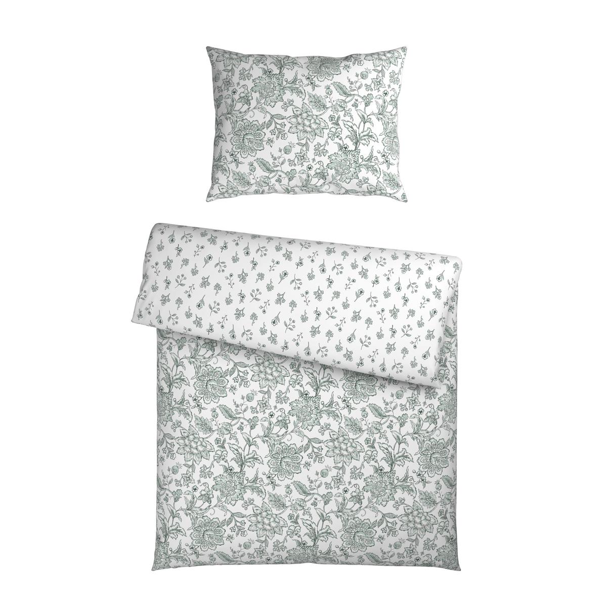 Bettwäsche Celine - Grün, ROMANTIK / LANDHAUS, Textil - James Wood