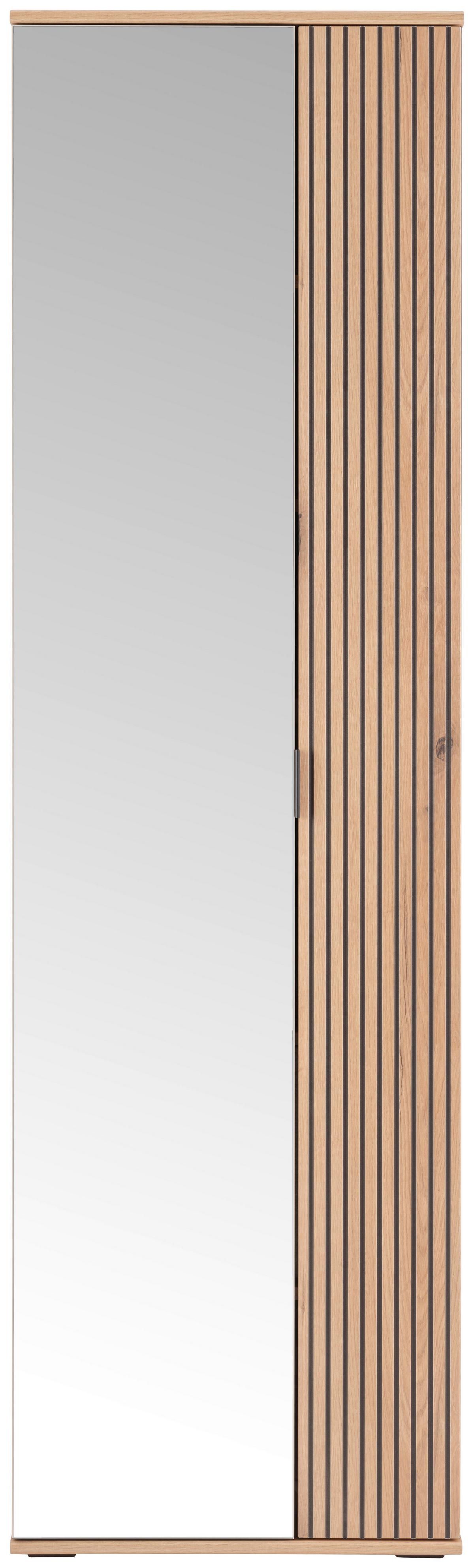 Garderobe Clever Kaschmir /Eichefarben B: 145,5cm - Kaschmir/Eichefarben, MODERN, Holzwerkstoff (145,5/193/38cm)