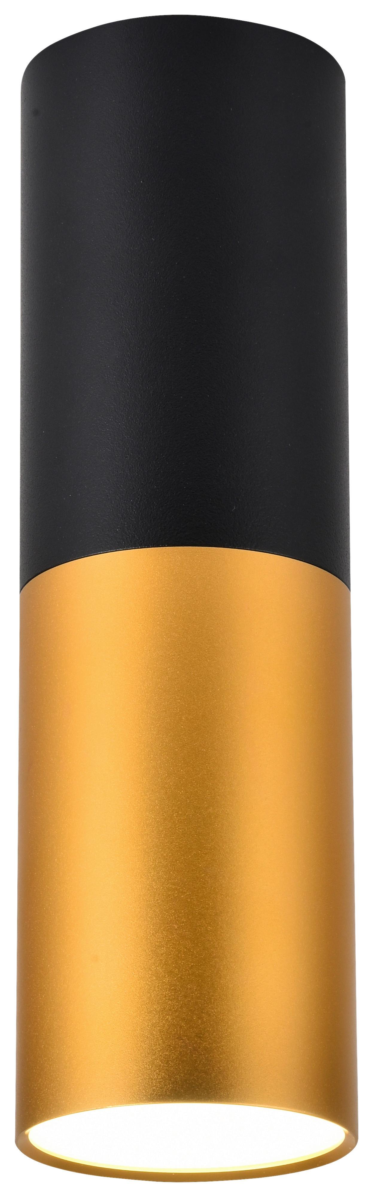 LED-Deckenleuchte 2282688 Tuba - Schwarz, Design, Metall (5.8/5.8/20cm)