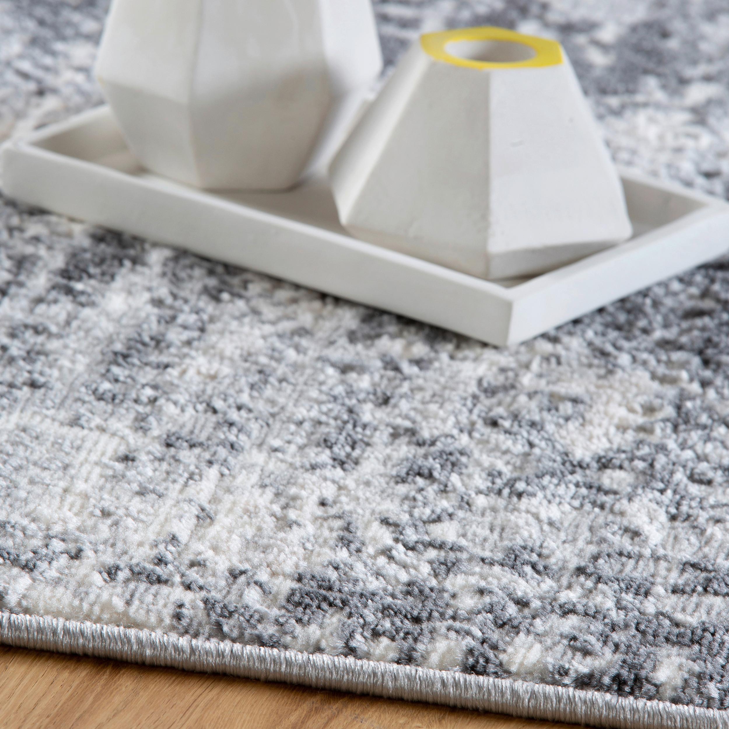 Webteppich My Salsa - Grau, Design, Textil (120/170cm) - Obsession