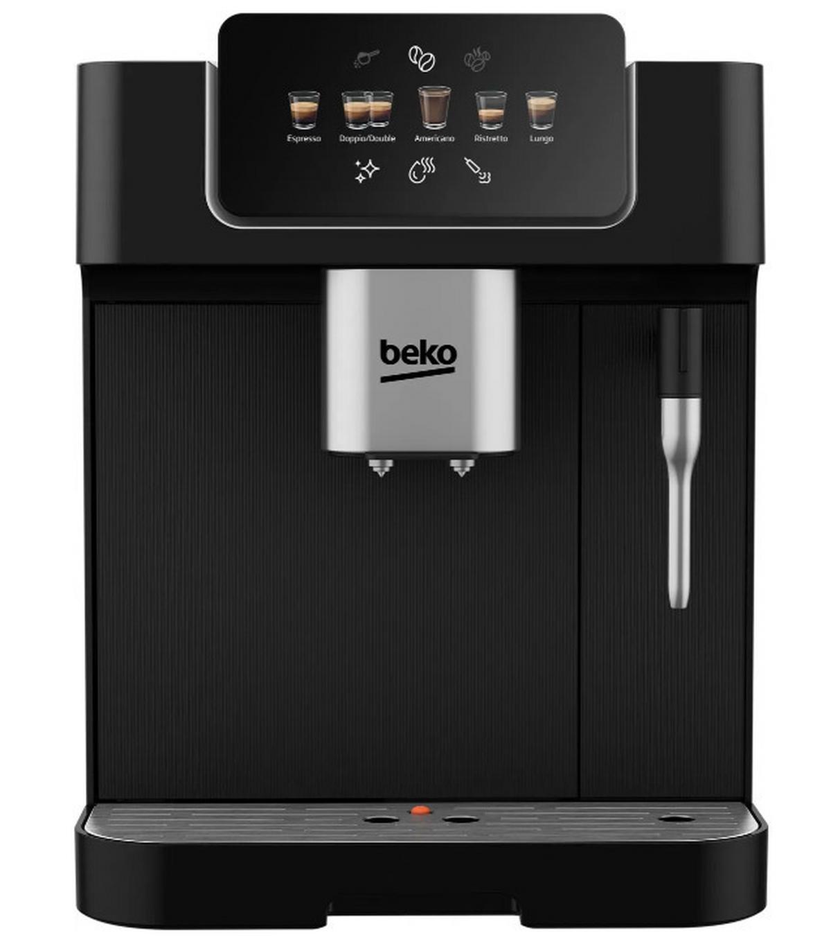 Kaffeevollautomat Ce6000 Ceg 7302 B - Schwarz, MODERN, Metall (27/41,2/35,9cm) - Beko