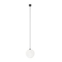 Pendelleuchte Luna - Schwarz/Weiß, Trend, Glas/Kunststoff (20/20cm) - MAYTONI