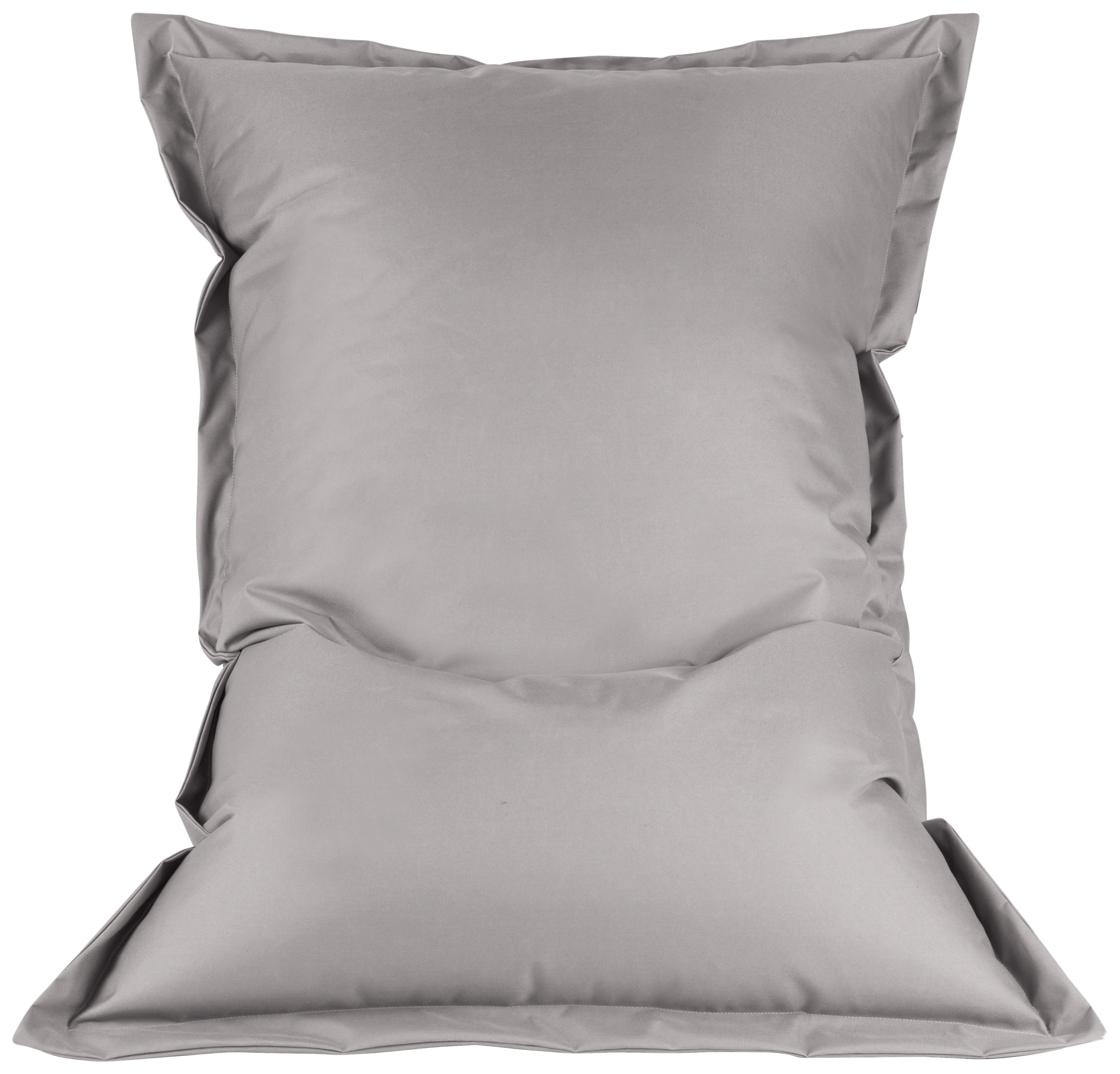 Sedací vak do exteriéru B52 XL OUTDOOR, sivá - sivá/biela, Basics, textil (170/130/40cm) - Ondega