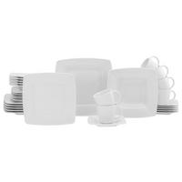 Kombiservice Victoria Porzellan 6 Personen - Weiß, Basics, Keramik - Creatable