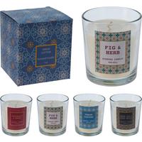 Svíčka ve skle CANDLE IN GLASS - Basics (8.2/9.6/8.2cm)