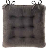 Ülőpárna Cozy Kb. 40/40cm - antracit, Modern, textil (40/40/4cm) - Luca Bessoni