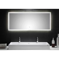 Badezimmerspiegel Led Spiegel Rechteckig B:140cm - MODERN, Glas (140/60/3,2cm) - MID.YOU