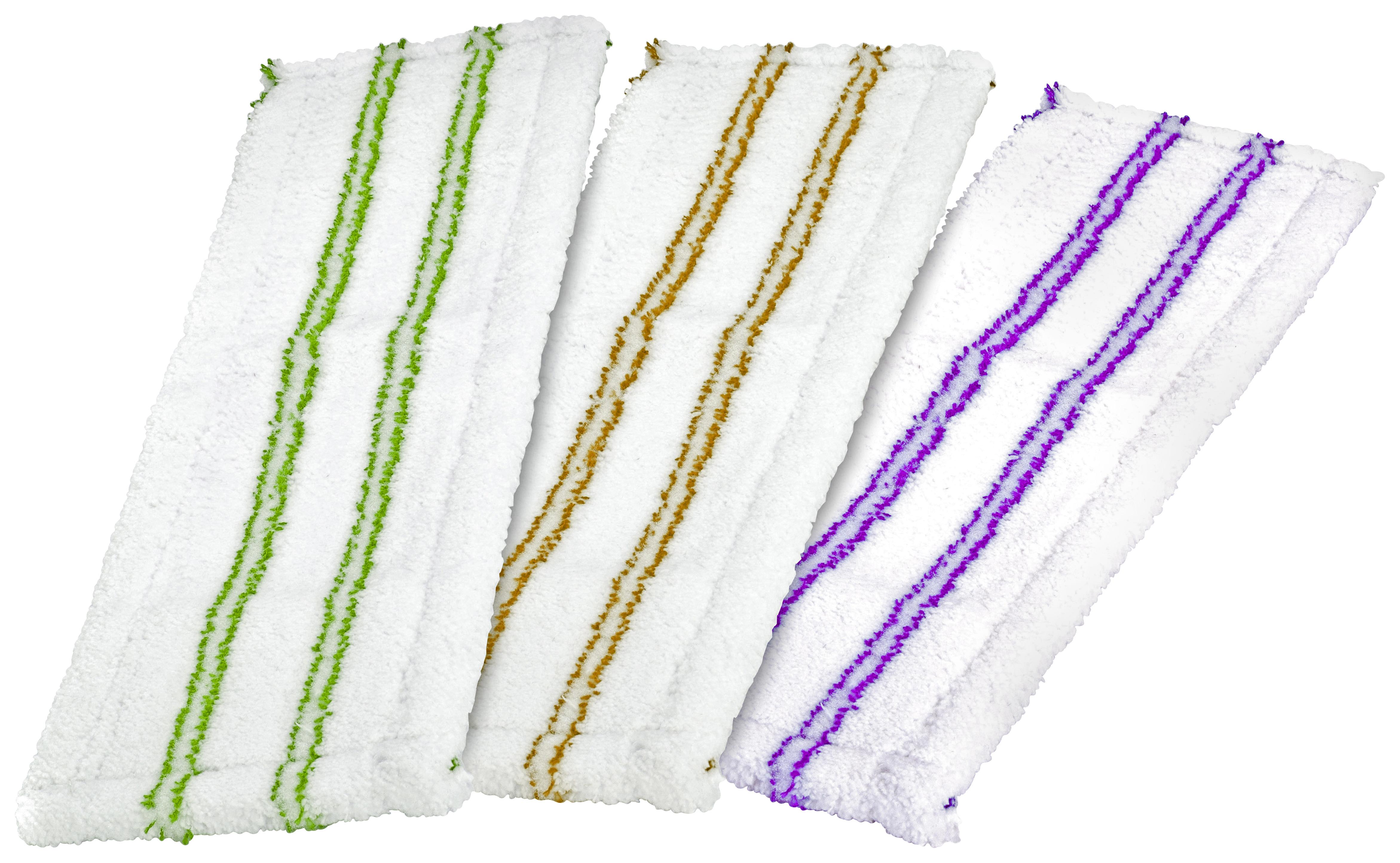 Wischbezug Basic - Lila/Limette, KONVENTIONELL, Textil (42,5/14/1cm) - Homezone