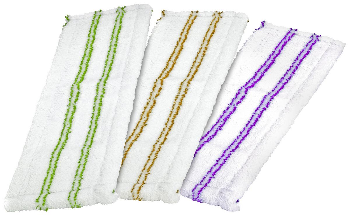 Wischbezug Basic - Lila/Limette, KONVENTIONELL, Textil (42,5/14/1cm) - Homezone