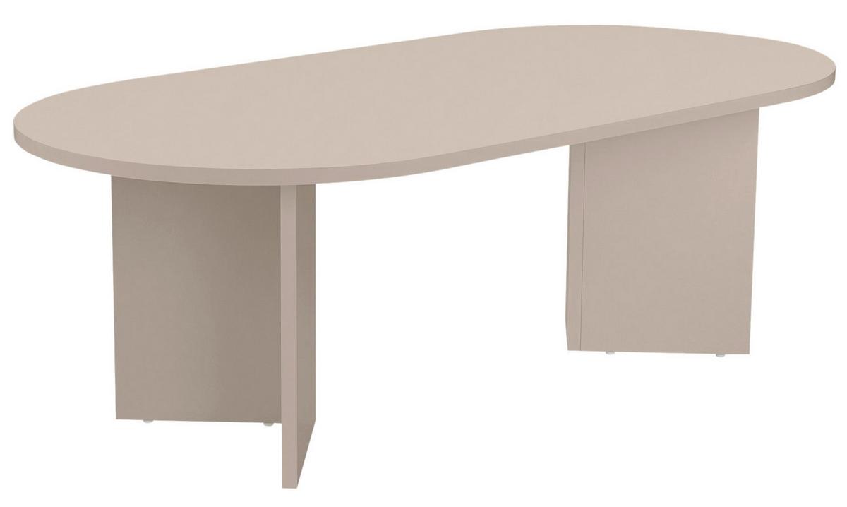 Couchtisch Sable Creme B: 119cm - Creme, Design, Holzwerkstoff (119/40/60cm) - MID.YOU