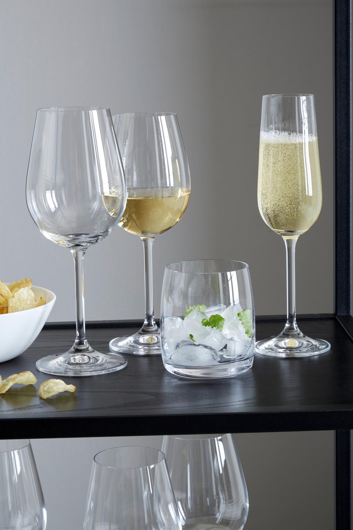 Wasserglas Clara 6er-Set, Je Ca. 290 Ml - Klar, Basics, Glas (0,29l) - Bohemia