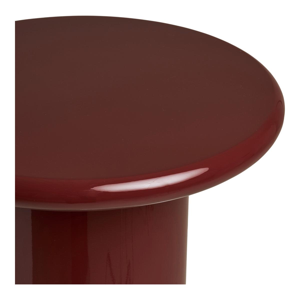 Beistelltisch Otago Bordeaux B: 45cm - Bordeaux, Design, Holzwerkstoff (45/45/50cm) - MID.YOU