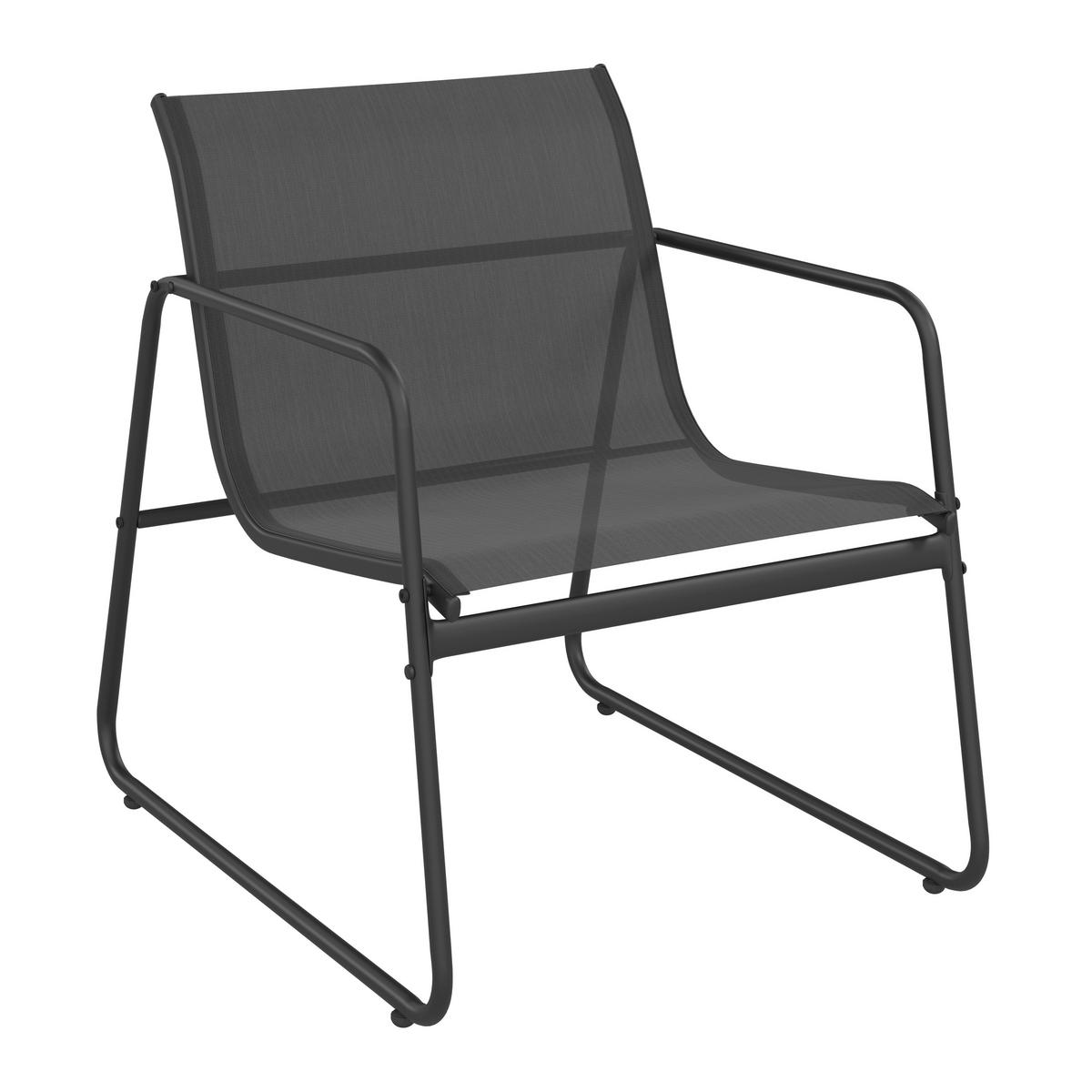 Loungegarnitur Porec - Grau, MODERN, Glas/Textil - Luca Bessoni