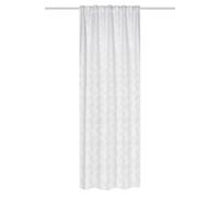 Fertigvorhang Gingko - Weiß, Trend, Textil (135/225cm)