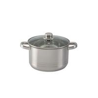 Hrniec Paula, 1,7l - číra/farba ušľachtilej ocele, Konventionell, kov/sklo (16/9,5cm) - Mömax