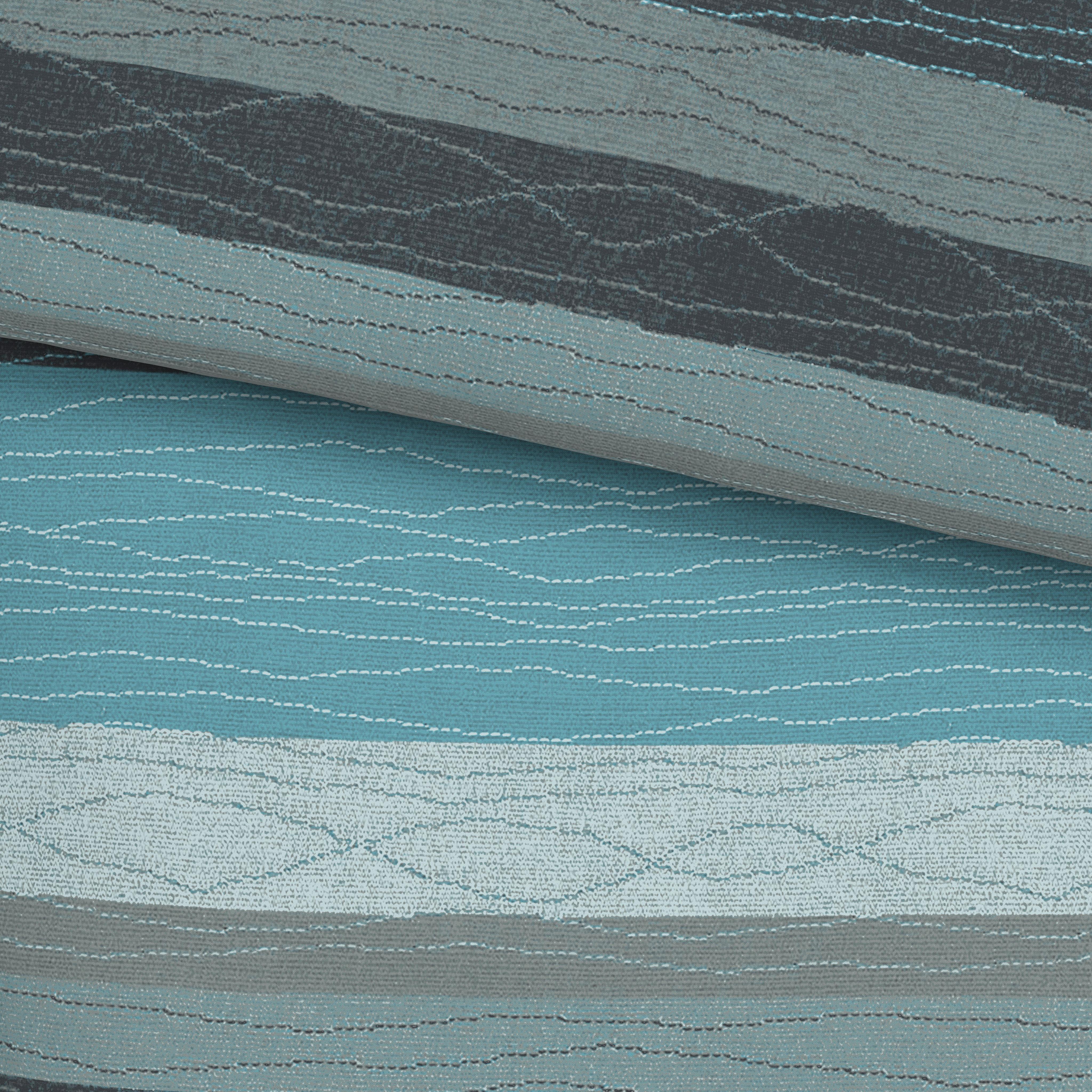 Bettwäsche 140x200 cm Petra Renforce, Blau - Blau, ROMANTIK / LANDHAUS, Textil - James Wood